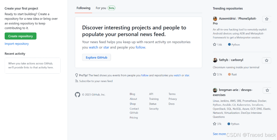 GitHub 注册完成